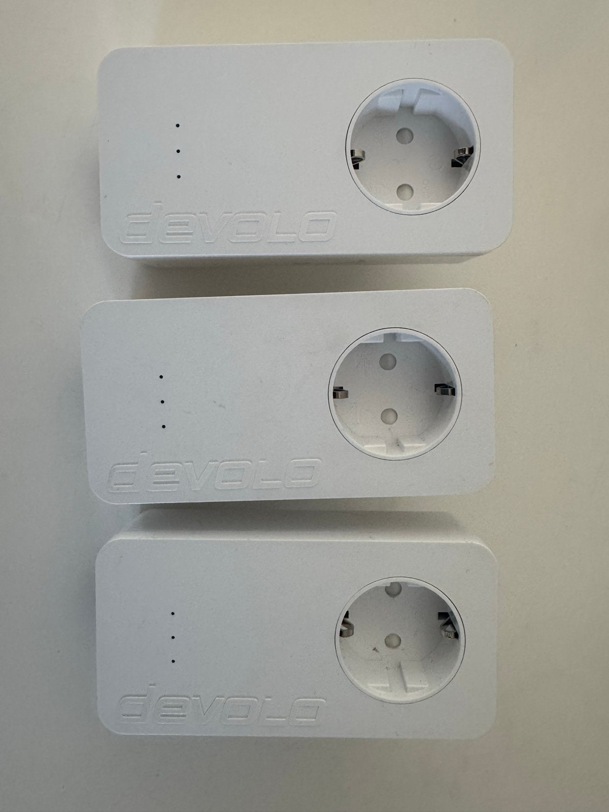 Devolo dLAN 650+ Powerline Adapters (3 stuks), Ophalen of Verzenden, Zo goed als nieuw