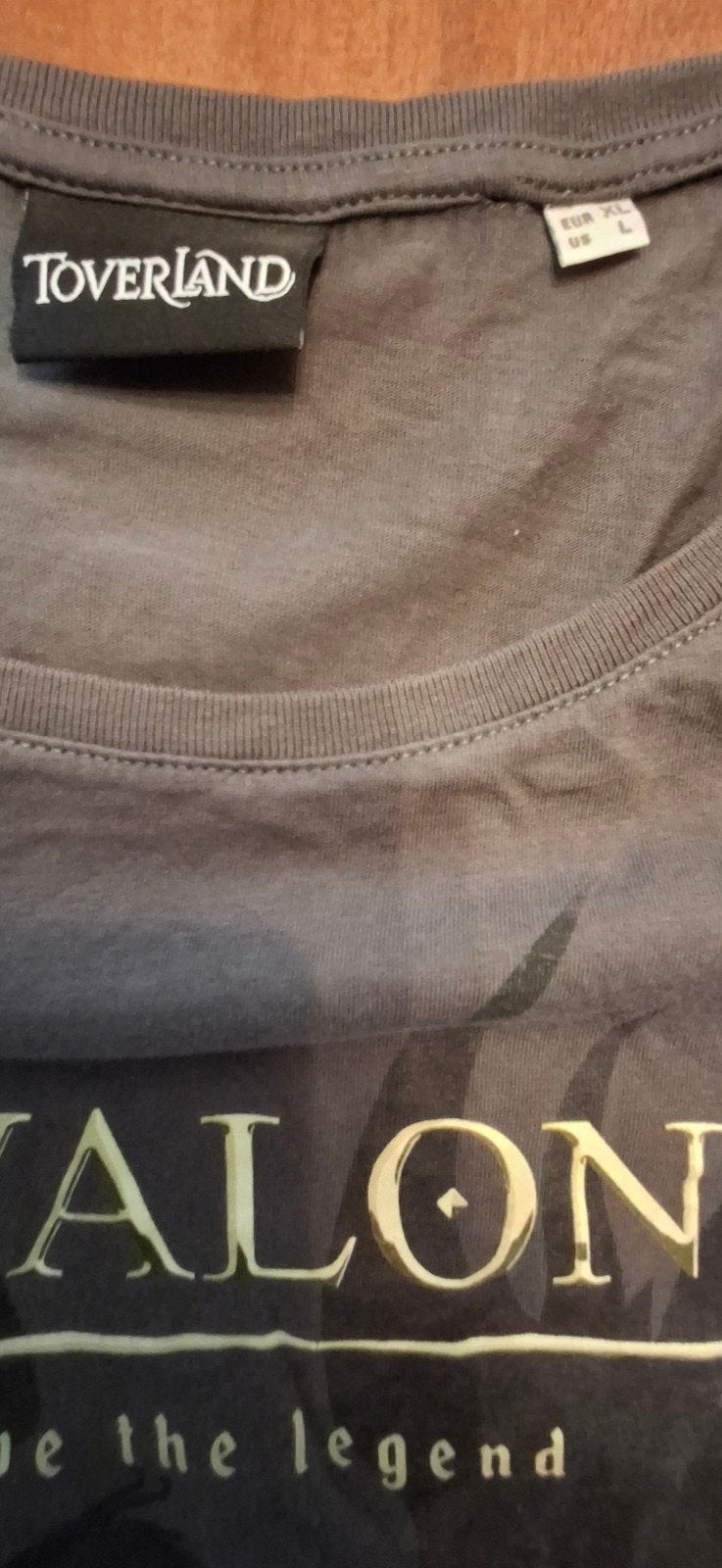 toverland shirt Avalon, Maat 46/48 (XL) of groter, Ophalen of Verzenden, Korte mouw, Grijs