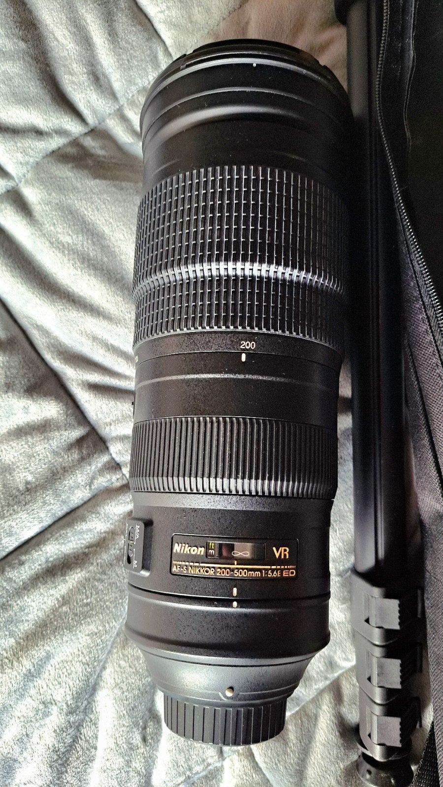 Nikkor VR AF-S 200-500 mm ED 5.6E, Audio, Tv en Foto, Fotografie | Lenzen en Objectieven, Ophalen, Zo goed als nieuw, Telelens