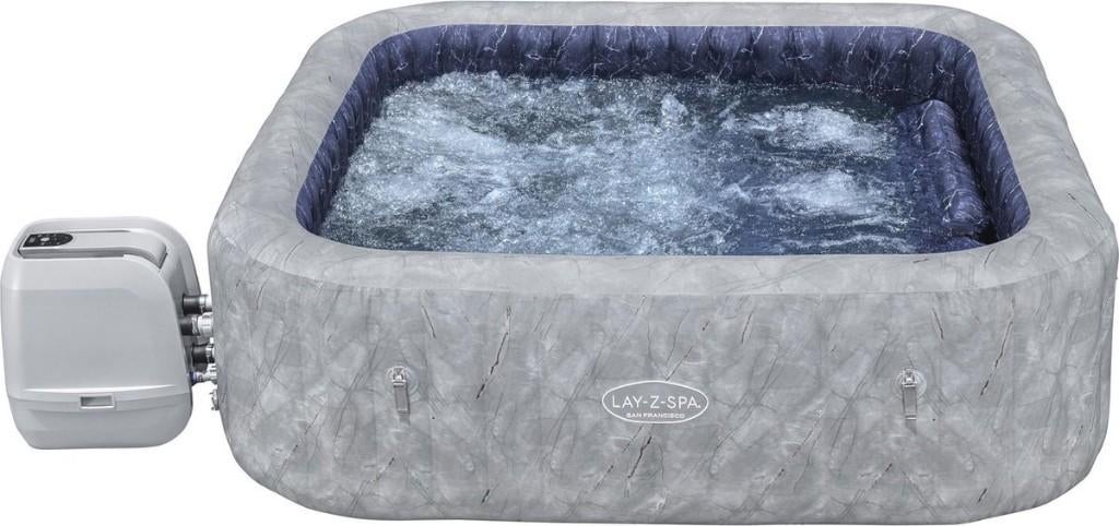 Jacuzzi Lay-Z-Spa San Francisco  Opblaasbare Spa, Ophalen, Zo goed als nieuw, Filter, Opblaasbaar