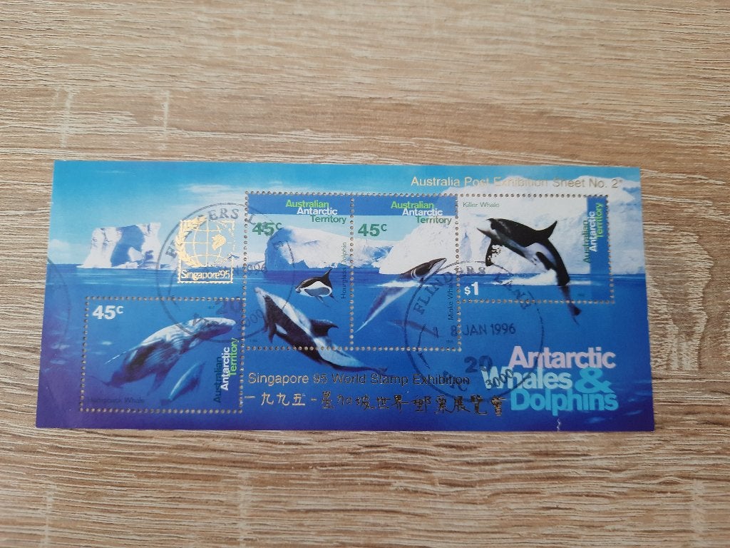 Australian Antarctic Territory, Verzenden, Gestempeld