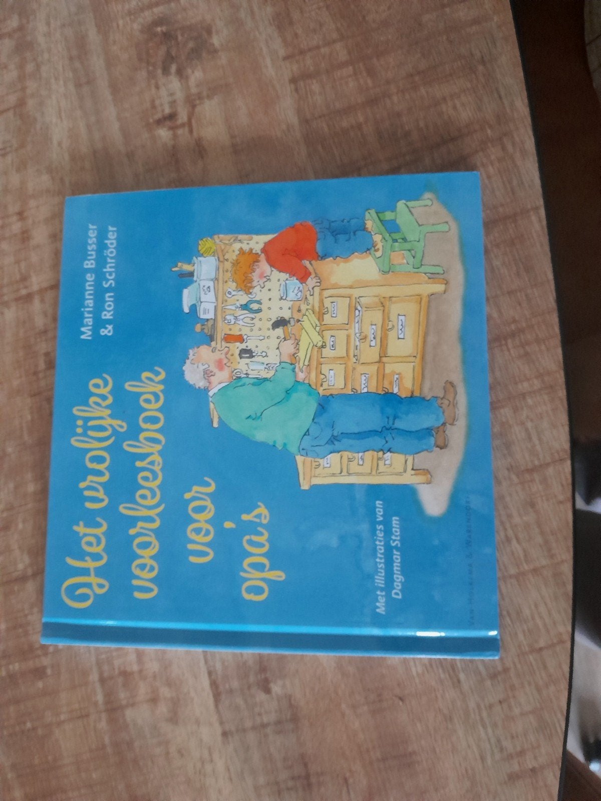 Het Vrolijke Voorleesboek voor Opa's - Dagmar Stam, Ophalen of Verzenden, Zo goed als nieuw, Marianne Busser & Ron Schröder, 3 tot 4 jaar