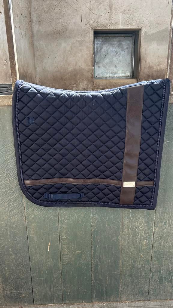 Dekje Equestrian Stockholm blauw full, Ophalen of Verzenden, Zo goed als nieuw