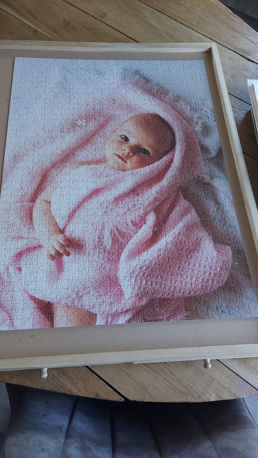 Anne Geddes Baby Puzzel 1000 Stukjes, Ophalen of Verzenden, 500 t/m 1500 stukjes, Zo goed als nieuw