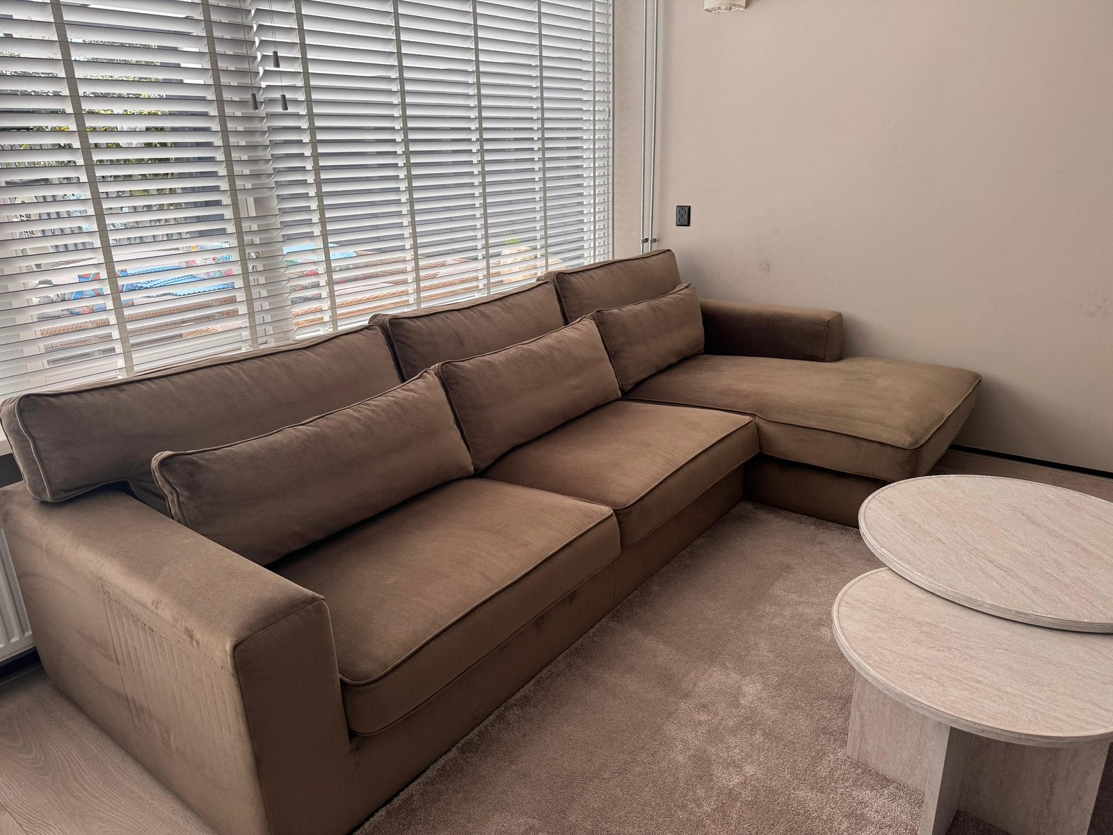 Longchair + Lounge Torre 18 martindalescore 100.000>, Huis en Inrichting, Banken | Bankstellen, Ophalen, Zo goed als nieuw, Vierpersoons of meer