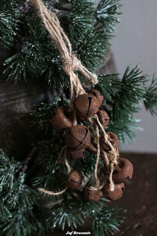 Trosje roestige belletjes, Www.jufbrocante.nl, Www.jufbrocante.nl, Nieuw, Ophalen of Verzenden