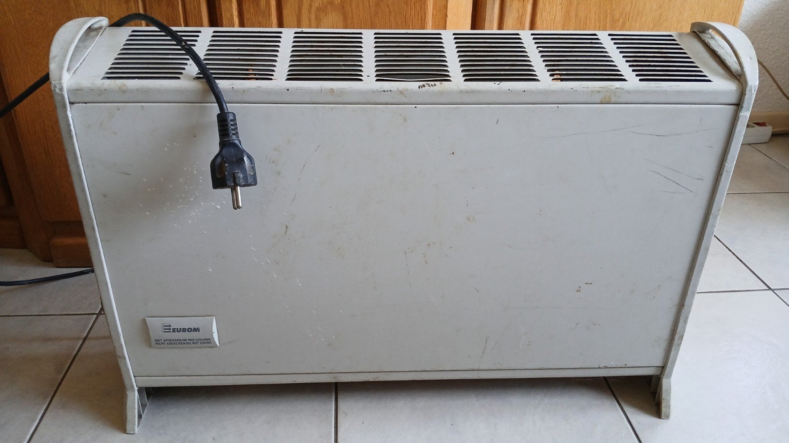 Conventorkacheltje, Huis en Inrichting, Kachels, Ophalen, Gebruikt, Elektrisch