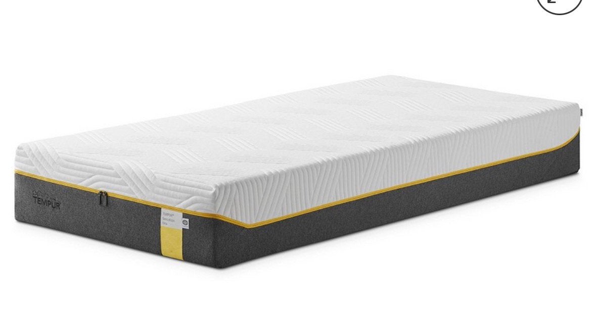 Tempur sensation elite 90/200cm, Ophalen, Zo goed als nieuw, Eenpersoons, 90 cm