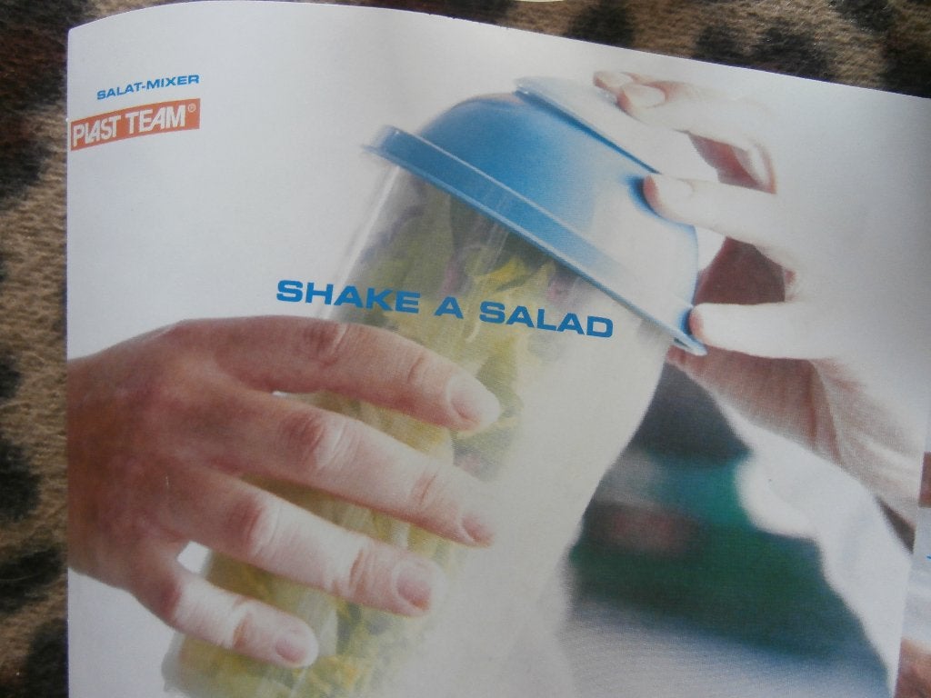 Salade mixer salad mixer shaker milkshake Plast Team nieuw, Kunststof, Nieuw, Ophalen of Verzenden, Overige merken