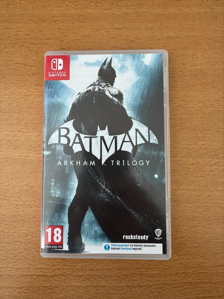 Batman Arkham Trilogy - Nintendo Switch - Zo goed als nieuw, Avontuur en Actie, Vanaf 18 jaar, 1 speler, Ophalen of Verzenden