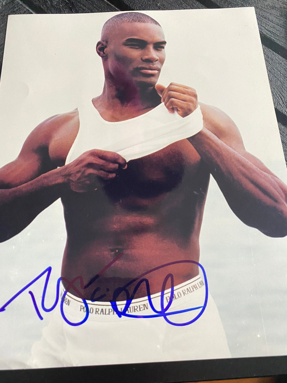 Filmster handtekening beckford, Verzamelen, Ophalen of Verzenden, Zo goed als nieuw, Foto of Kaart