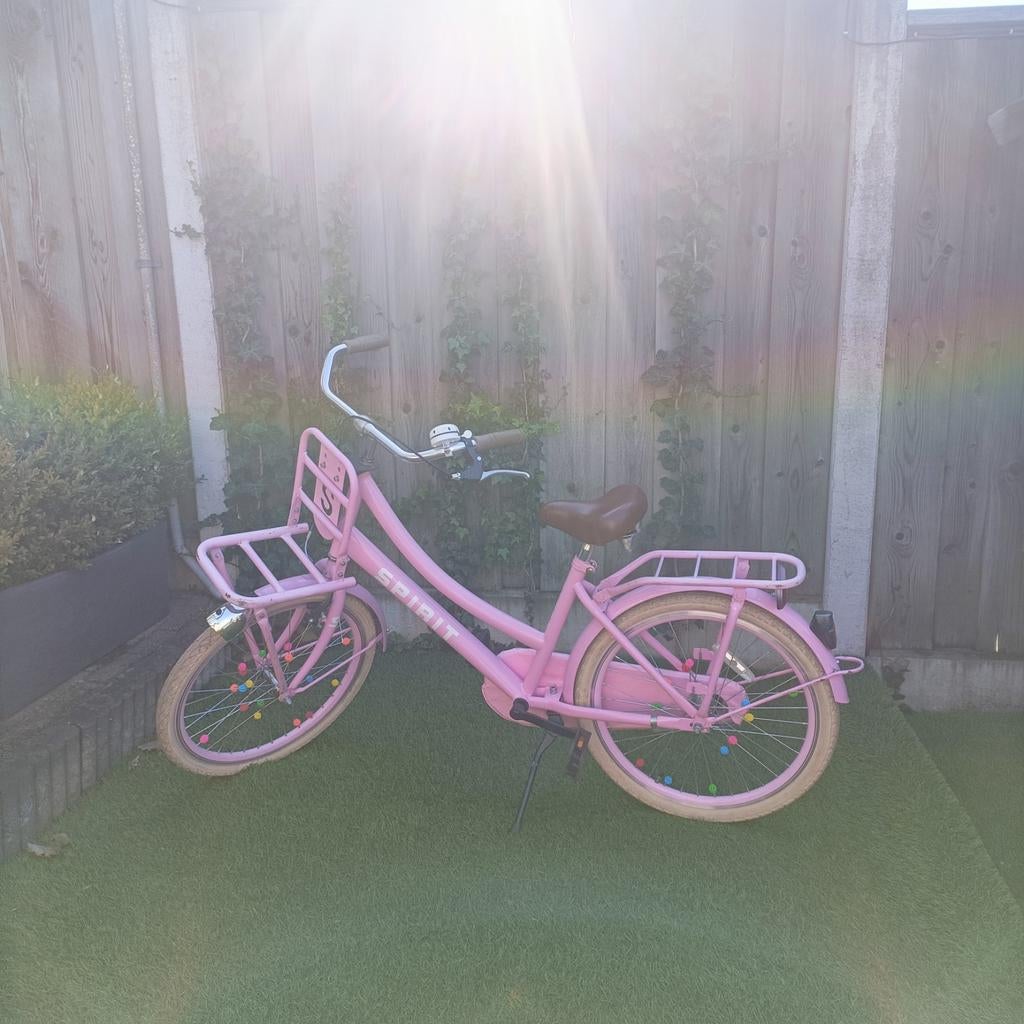 Roze Spirit meisjesfiets, Fietsen en Brommers, Ophalen, Terugtraprem, Handrem, Spirit