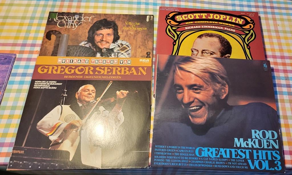32 elpees: Klassieke en Franse muziek -, Ophalen, Gebruikt, 12 inch