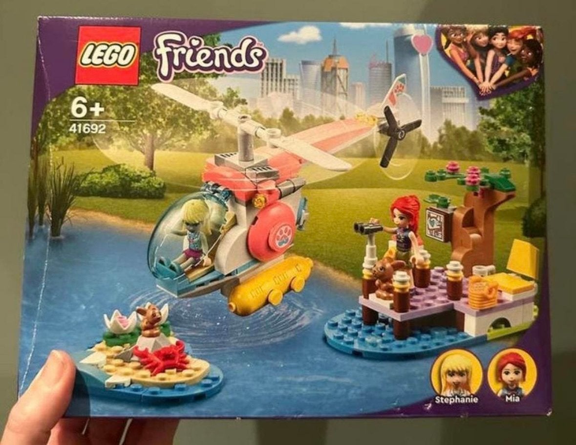 Lego Friends 41692 Reddingshelikopter, Overige thema's, Lego, Ophalen of Verzenden, Zo goed als nieuw