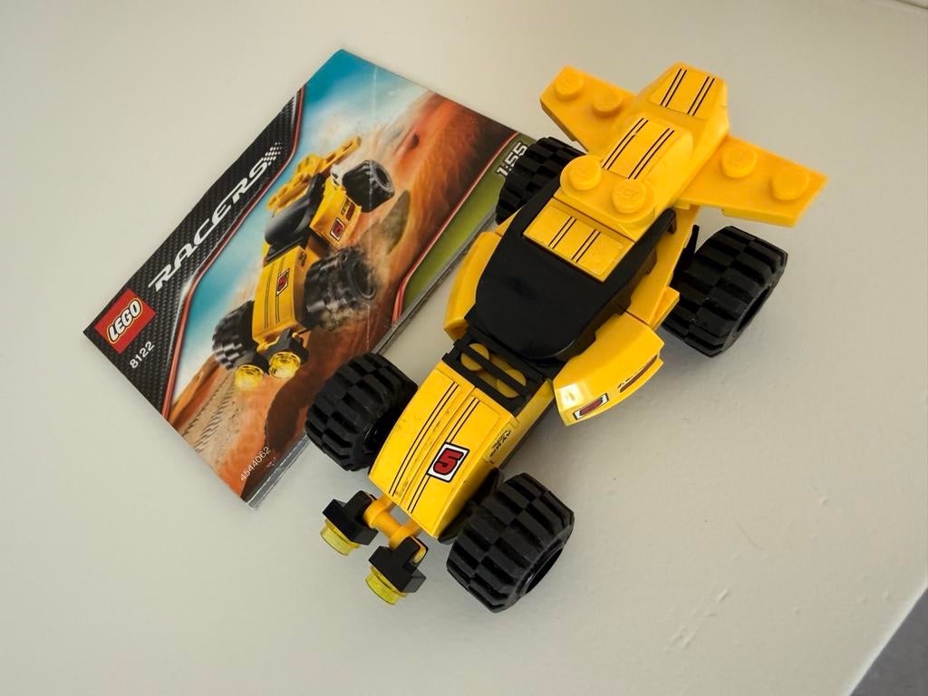Lego Racers 8122: Compleet met instructieboekje, Verzamelen, Transformers, Ophalen of Verzenden, Zo goed als nieuw