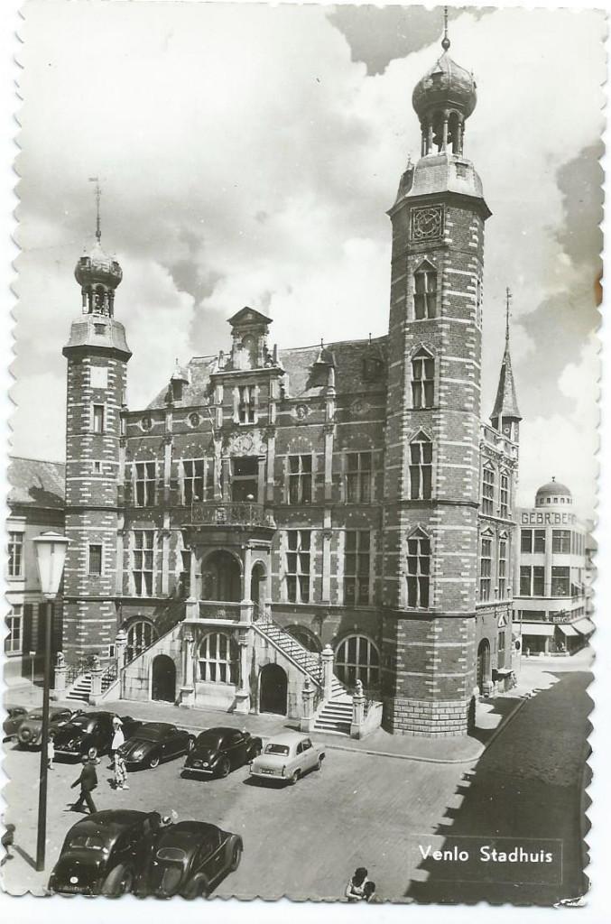 Ansichtkaart  VENLO  Stadhuis, Verzenden, 1960 tot 1980, Gelopen, Limburg
