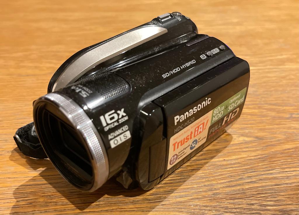 Panasonic HDC-HS20 full hd camcorder, Ophalen, Gebruikt, Panasonic, Full HD