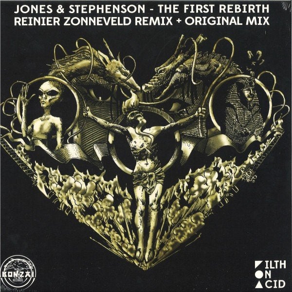 Jones & Stephenson – The First Rebirth (Reinier Zonneveld), Cd's en Dvd's, Colored vinyl, Ophalen of Verzenden, 12 inch, Dance Populair