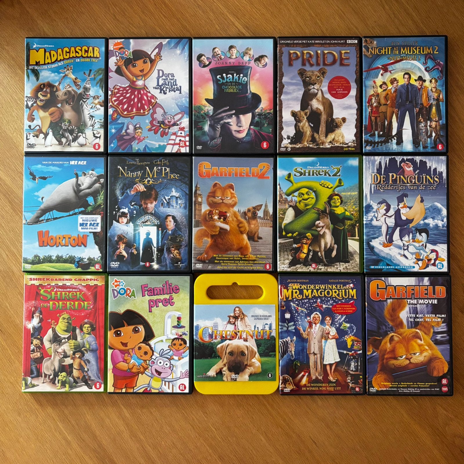 Kinder dvd’s dvd 15 stuks, Cd's en Dvd's, Alle leeftijden, Verzenden, Gebruikt
