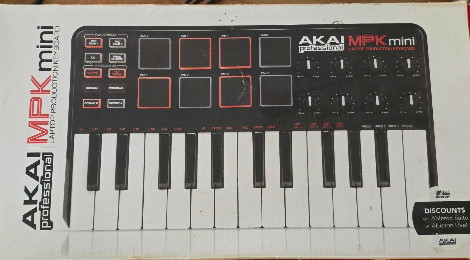 Akai professional MPK mini, Muziek en Instrumenten, Ophalen of Verzenden, Zo goed als nieuw