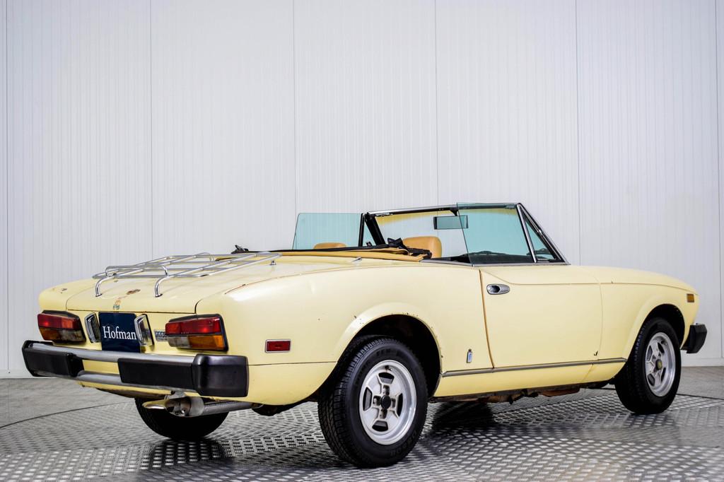 Fiat 124 Spider 2000 Injection (bj 1980), Auto's, 4 cilinders, Cabriolet, Beige, Leder