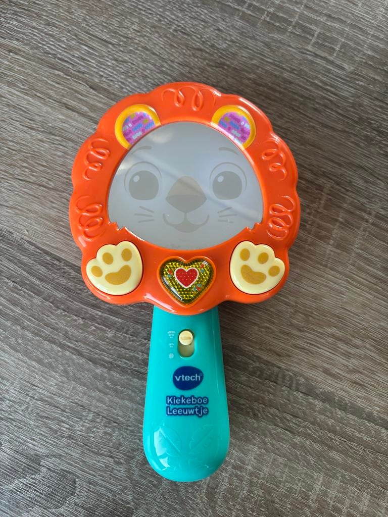 Vtech Kiekeboe Leeuwtje - Interactieve Spiegel, Kinderen en Baby's, Speelgoed | Vtech, Ophalen of Verzenden, Gebruikt, 0 tot 6 maanden