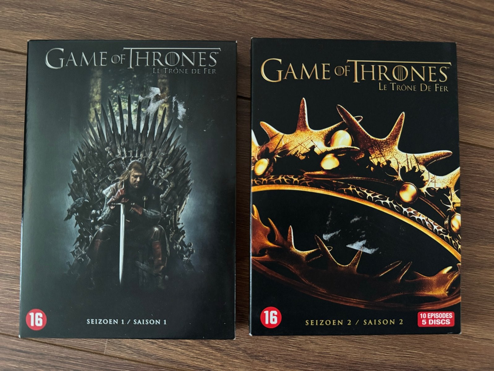 Game of Thrones DVD’s - Seizoen 1 & 2, Cd's en Dvd's, Dvd's | Tv en Series, Vanaf 16 jaar, Boxset, Science Fiction en Fantasy