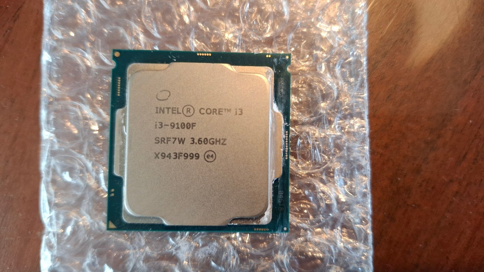 Intel Core I3 9100f processor, Computers en Software, Processors, Ophalen of Verzenden, Zo goed als nieuw, Intel Core i3, 3 tot 4 Ghz