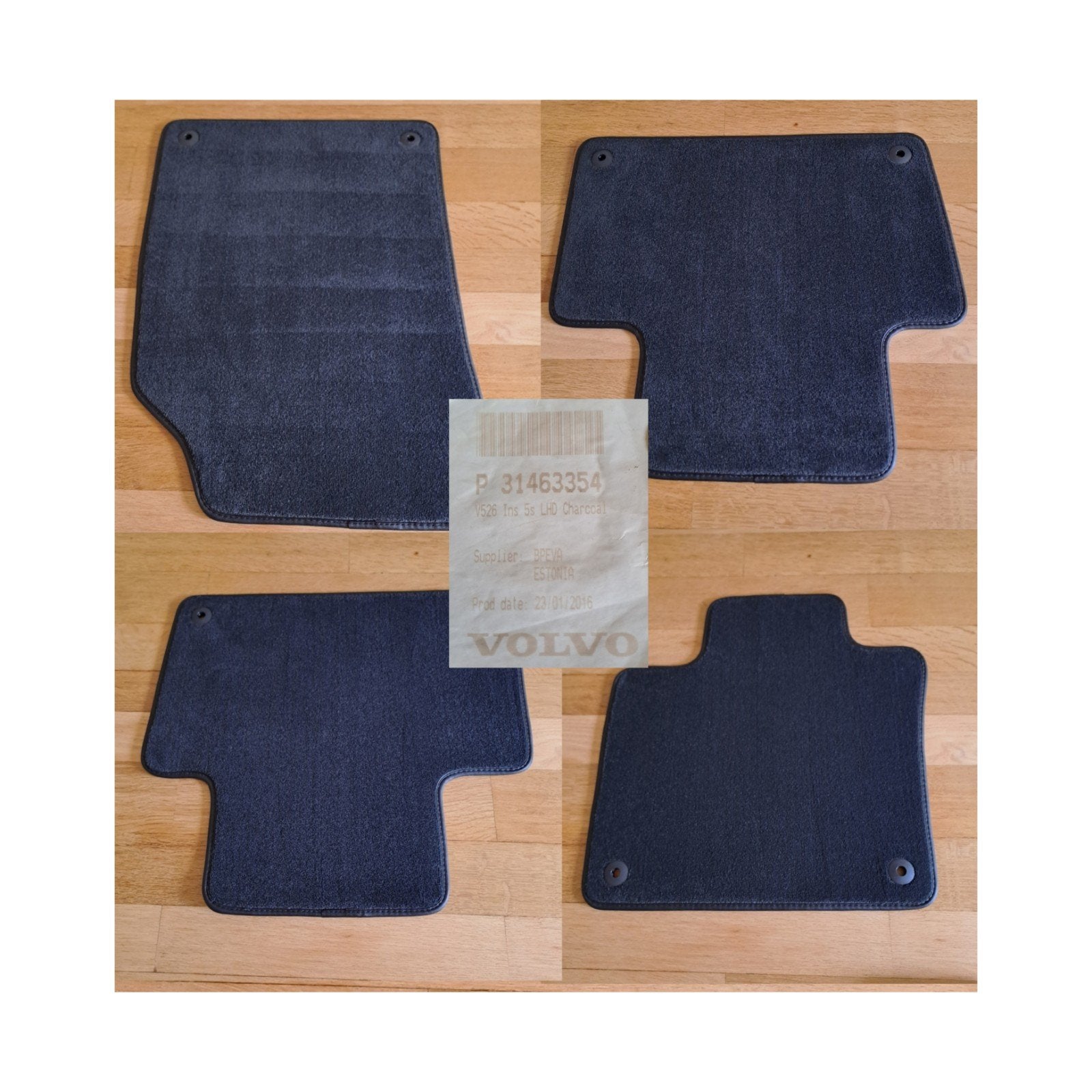 Volvo XC90 Vloermatten Set (4 stuks) Nieuw, Ophalen of Verzenden, Nieuw