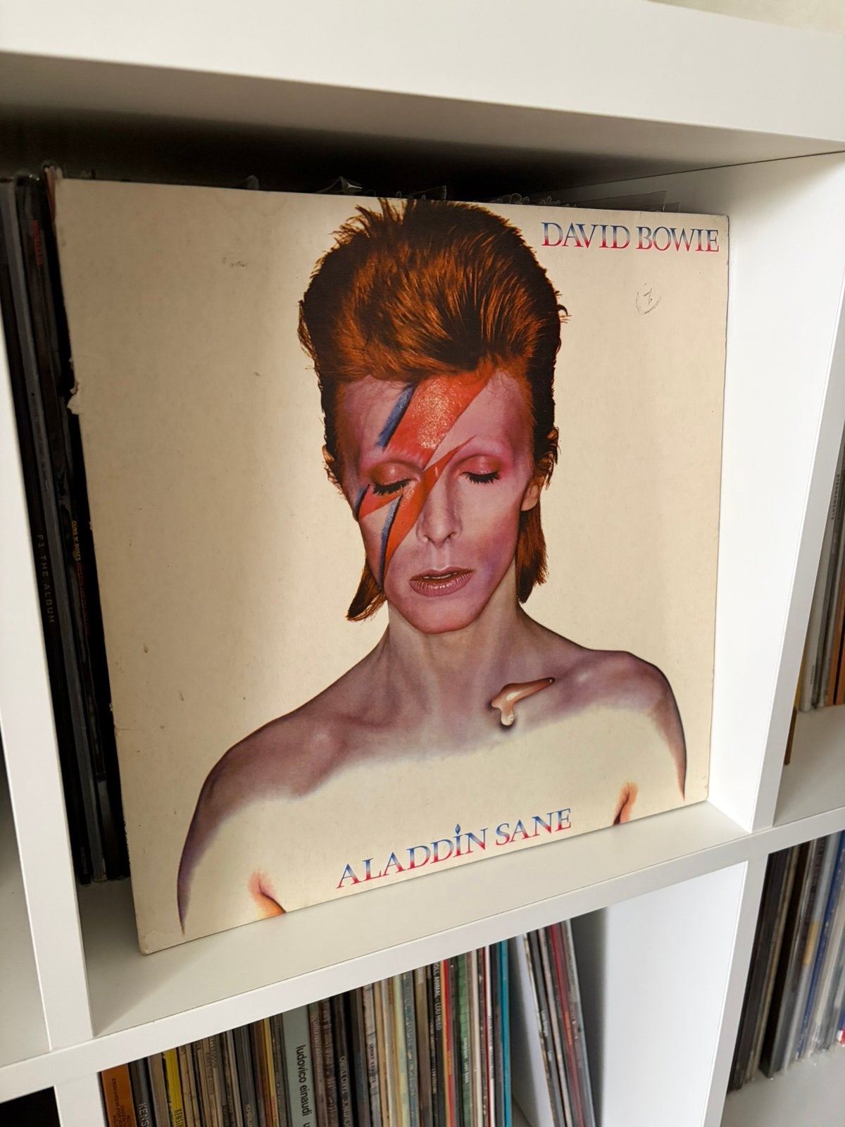 David Bowie - Aladdin Sane vinyl, Ophalen of Verzenden, Zo goed als nieuw, Overige formaten