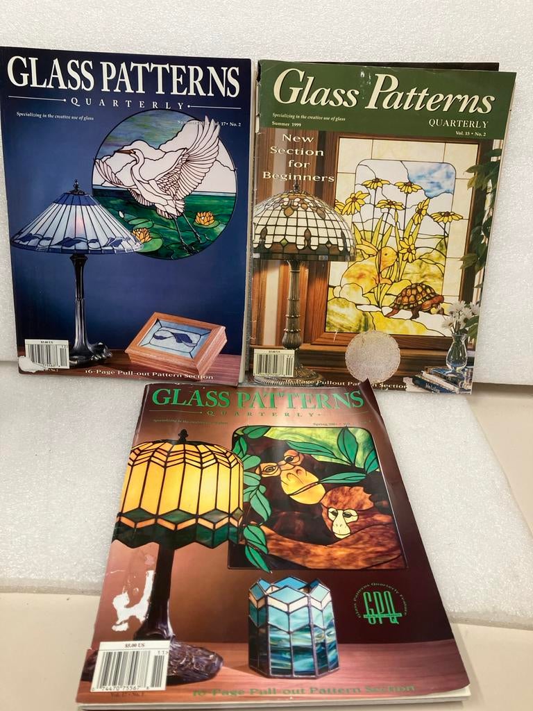 3 Tijdschriften over glas in lood, Ophalen of Verzenden, Gelezen, Overige typen