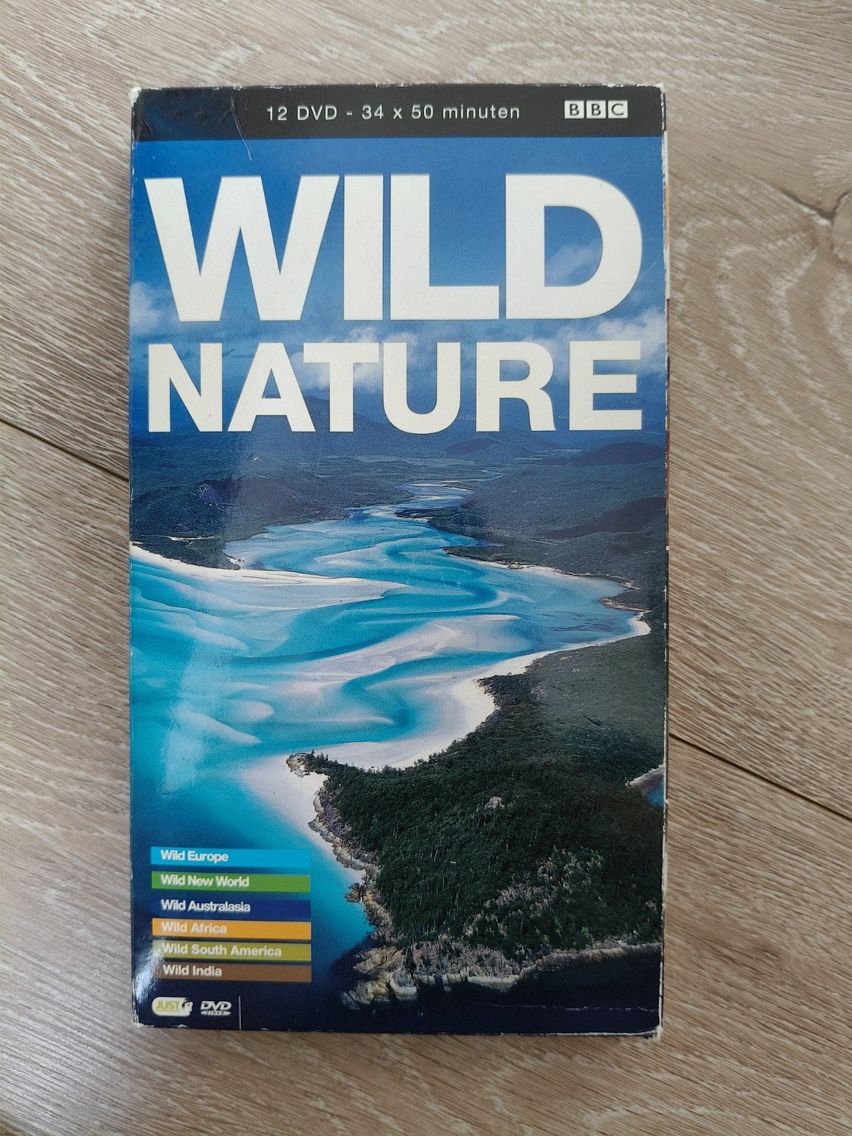 BBC Wild Nature DVD Boxset - 12 DVD's, Engels, Alle leeftijden, Nederlands, Natuur