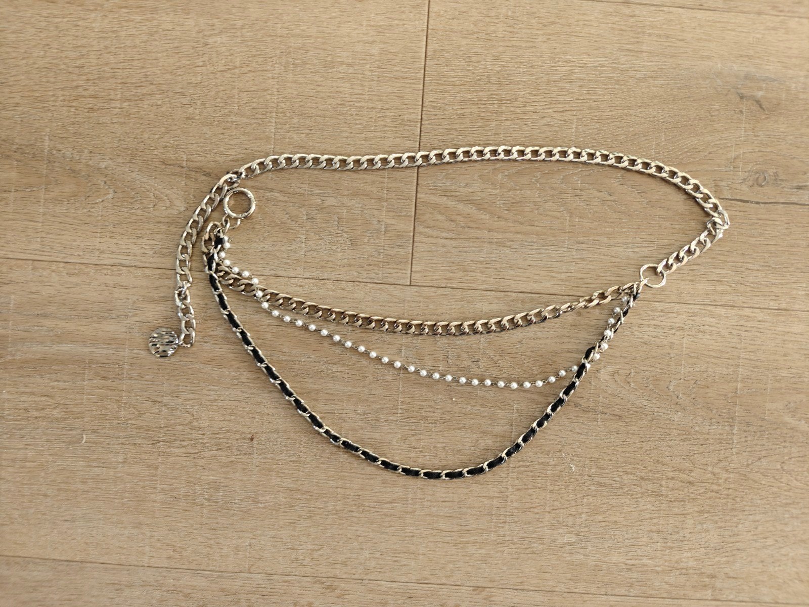 Riem Shoeby maat S/M, Kleding | Dames, Riemen en Ceinturen, Ophalen of Verzenden, Zo goed als nieuw, Zwart