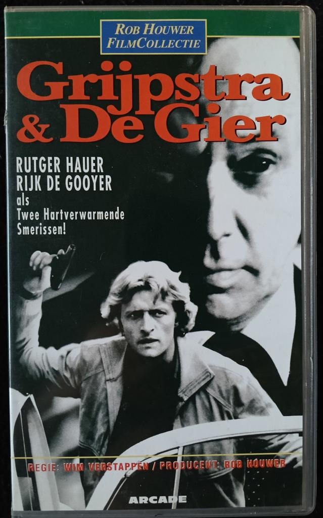 Grijpstra & De Gier vhs, Cd's en Dvd's, Alle leeftijden, Ophalen of Verzenden, Zo goed als nieuw