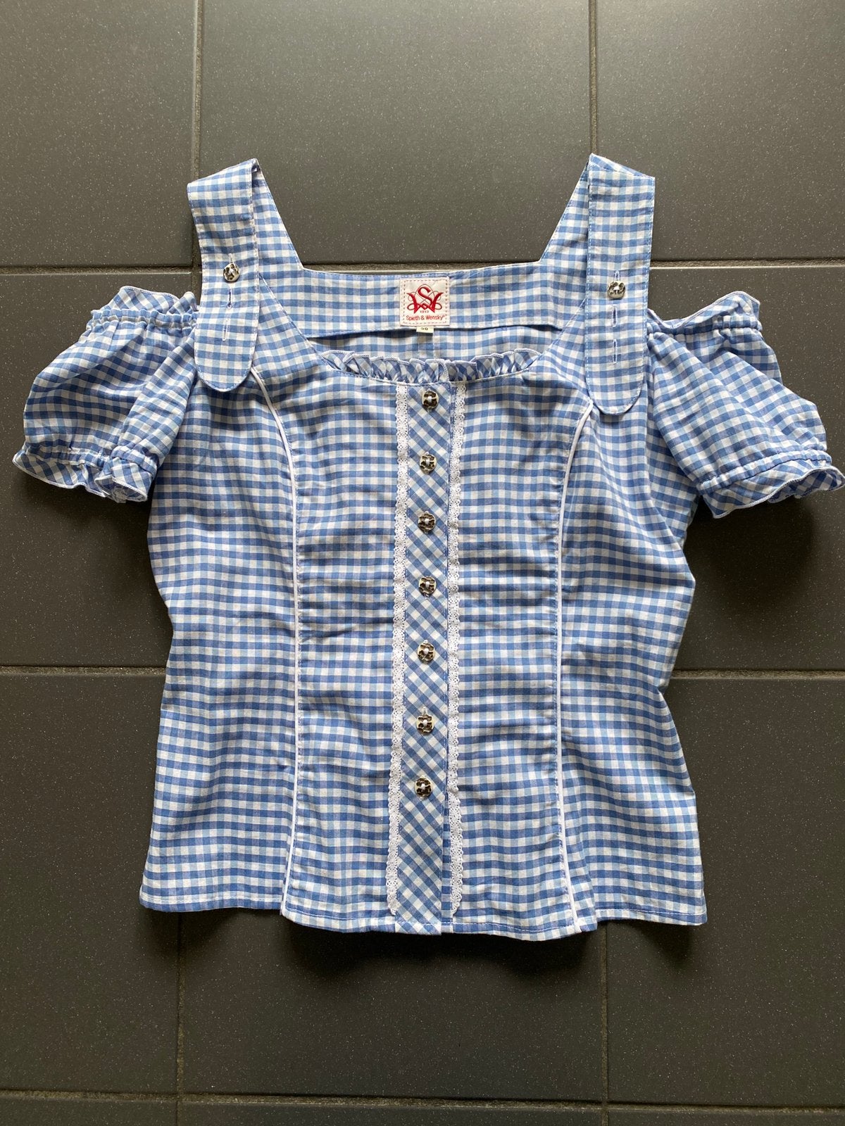 Oktoberfeest blouse maat 38, Ophalen of Verzenden, Zo goed als nieuw, Maat 38/40 (M), Overige thema's