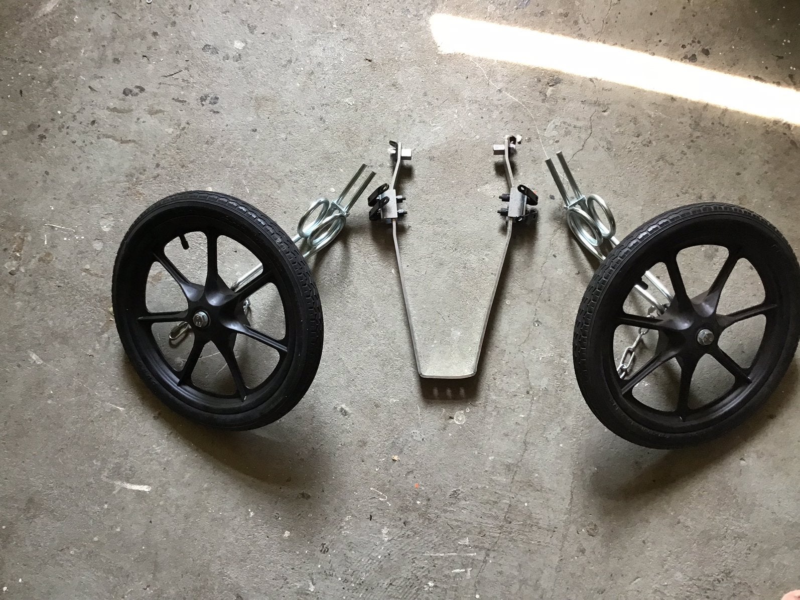 Swinging wheels, Ophalen, Elektrische fiets