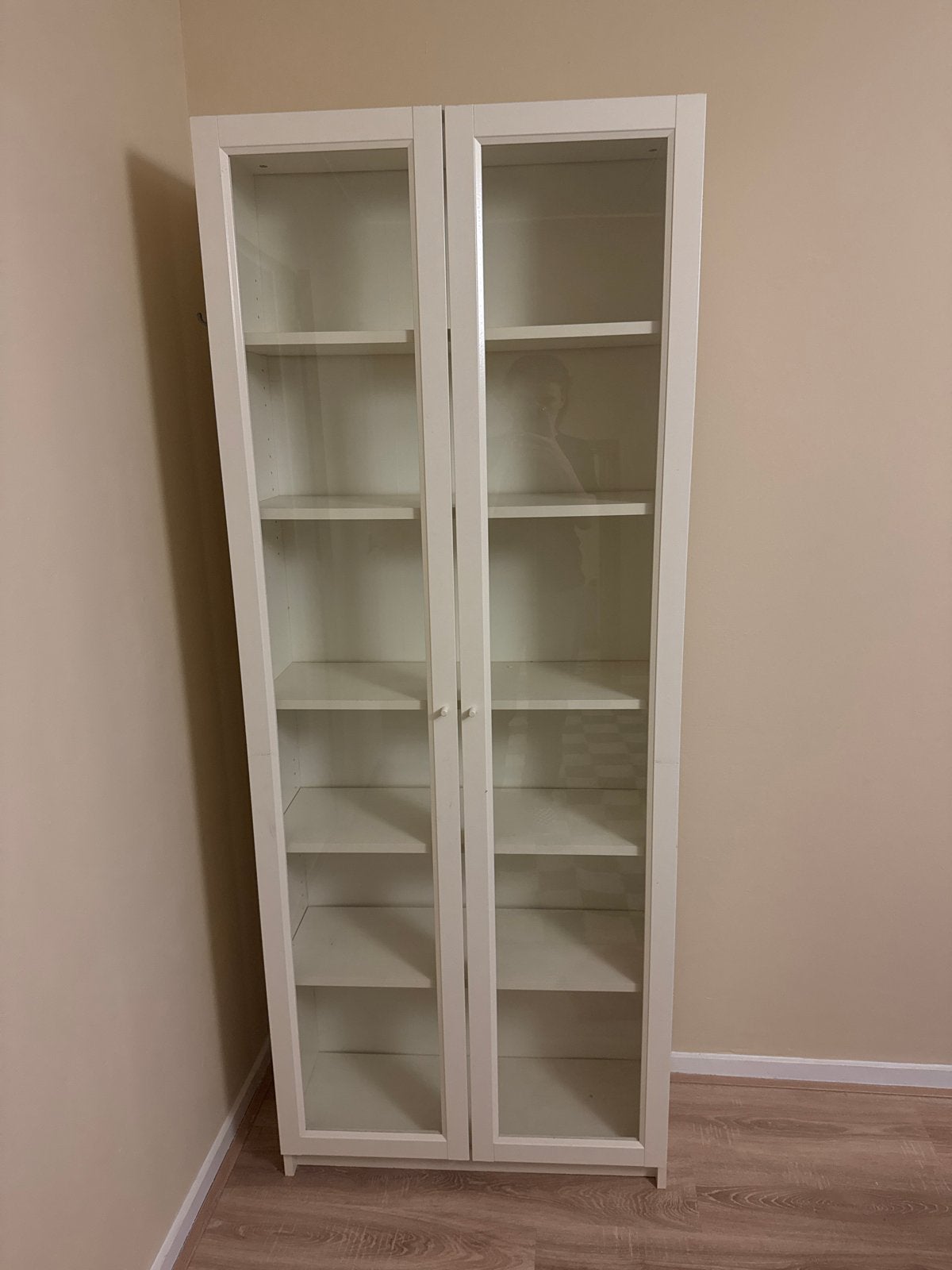 IKEA Billy Boekenkast met glazen deuren, Ophalen, Gebruikt, 200 cm of meer, 50 tot 100 cm