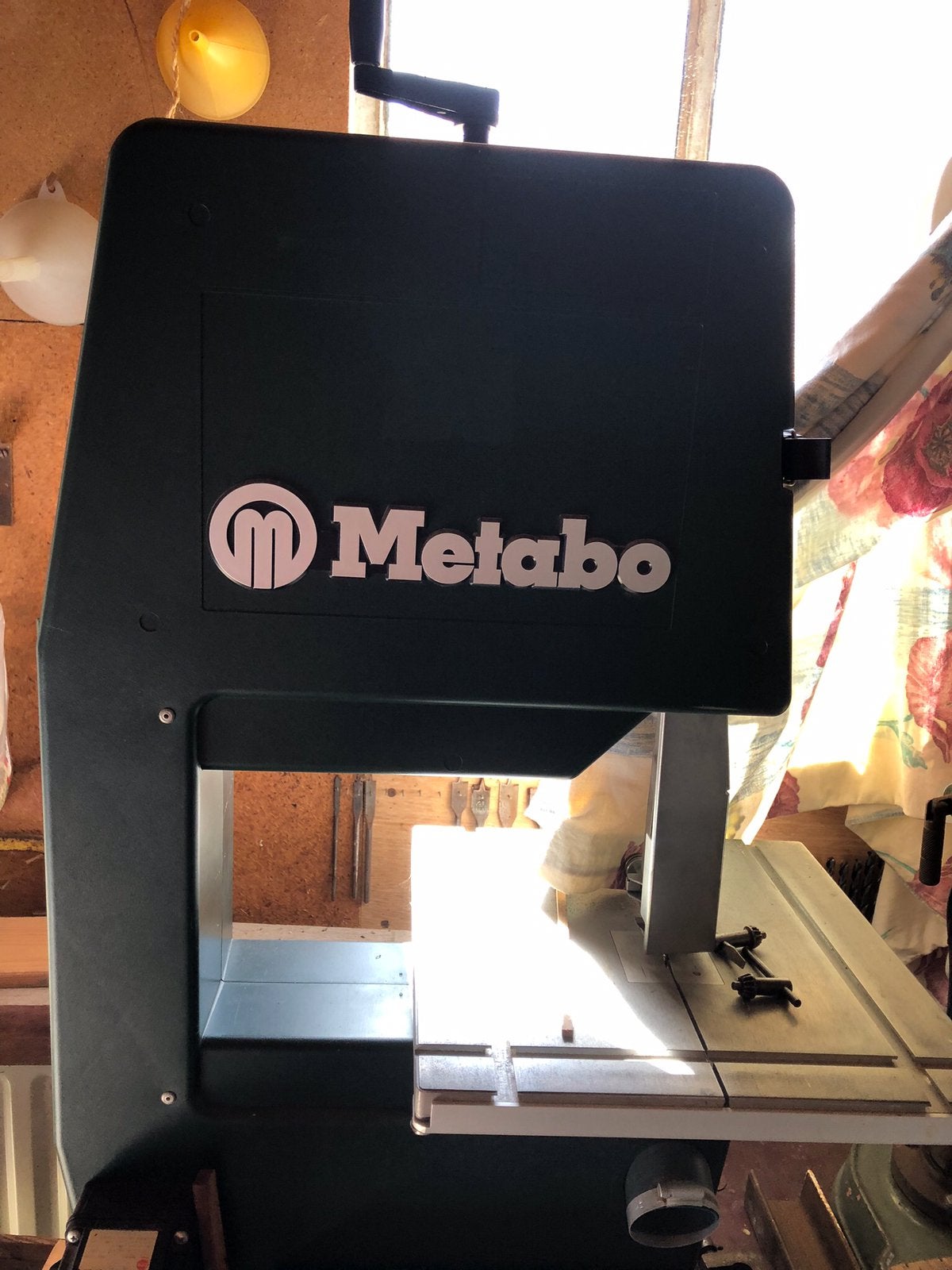 Metabo Magnum BS 0633 Lintzaag op 230V + Onderstel, Ophalen, Gebruikt, 70 mm of meer, METABO