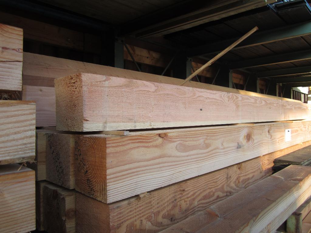 douglas balken 20cm x 20cm, lengtes tm 6.00 mtr, Doe-het-zelf en Verbouw, Hout en Planken, Ophalen, Nieuw, Balk, Overige houtsoorten