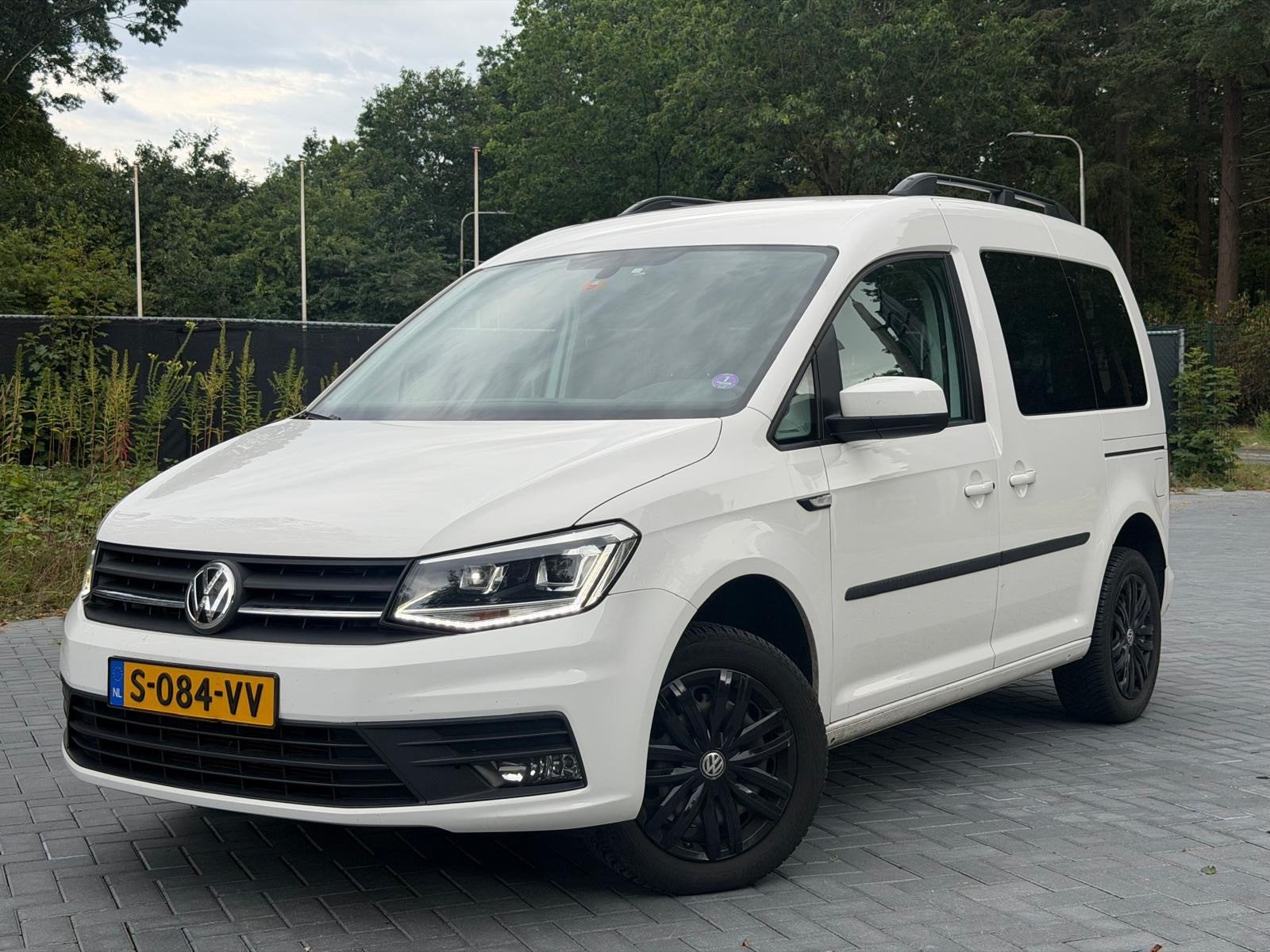 Volkswagen Caddy 1.4 TSI Trendline /Automaat/Clima/Cruise/PD, 125 pk, 4 cilinders, Wit, 1314 kg