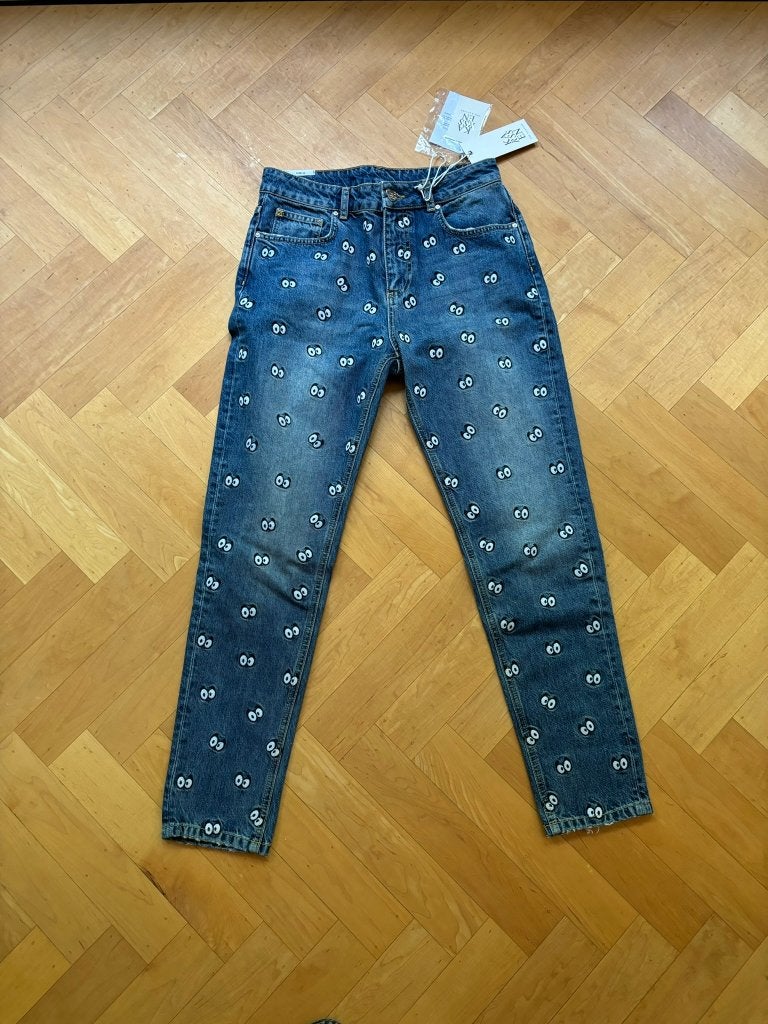 Zoe karssen spijkerbroek met oogjes maat 28 denim blue nieuw, Blauw, Zoe Karssen, Nieuw, Ophalen of Verzenden
