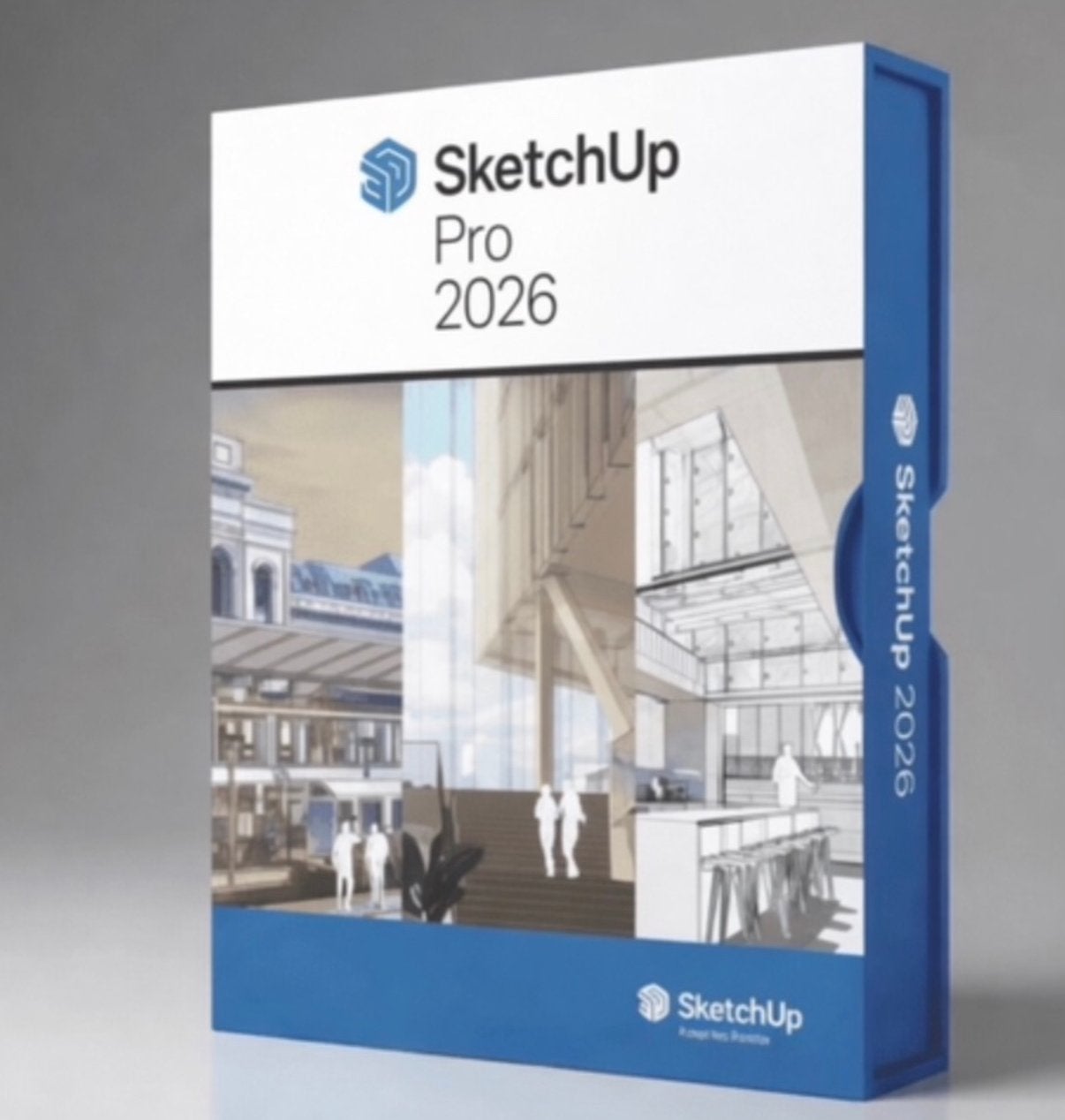 Sketchup 2026 origineel met permanente licentiecode, Ophalen of Verzenden, Zo goed als nieuw