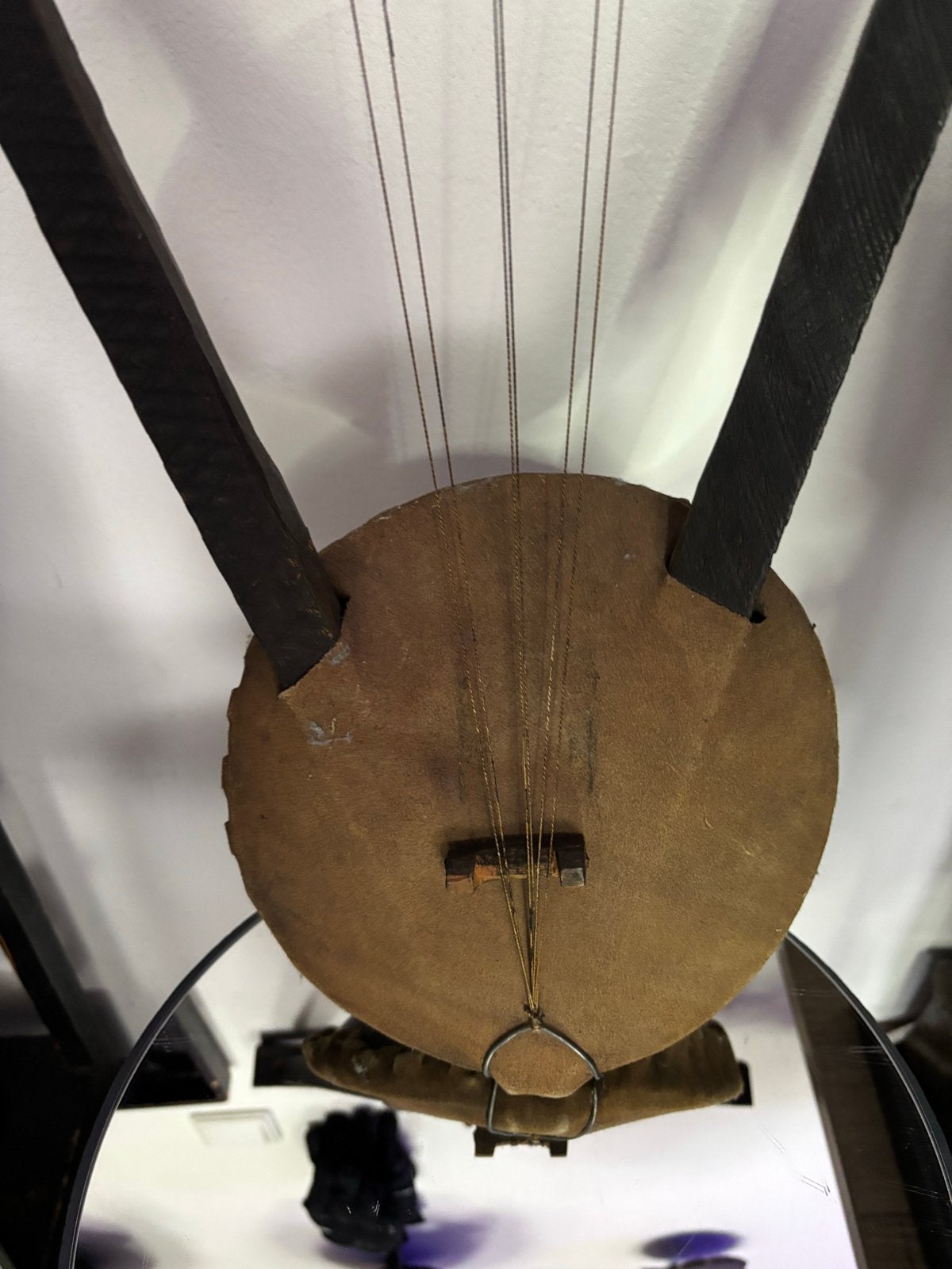 Vintage Afrikaanse Kora Harp - Handgemaakt Muziekinstrument, Ophalen of Verzenden, Gebruikt, Harp