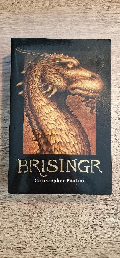 Brisingr (Nederlands leesboek), Boeken, Ophalen of Verzenden, Zo goed als nieuw, Christopher Paolini