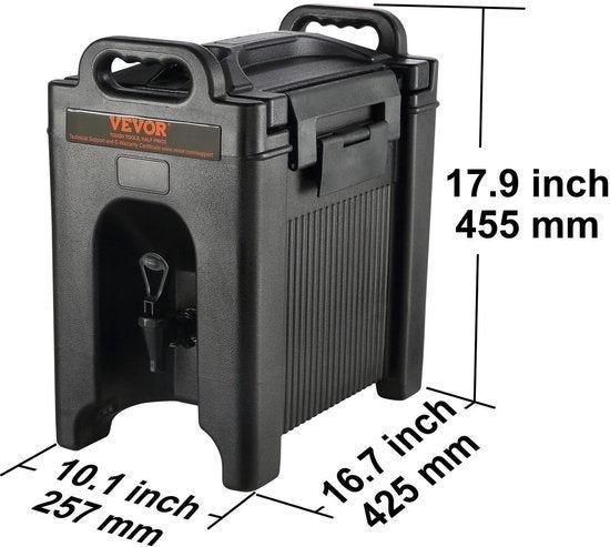 Dispenser - Drankdispenser - Geïsoleerde dispenser - Feestdi, Corvance B.V., Verzenden, Nieuw, Corvancebol@gmail.com