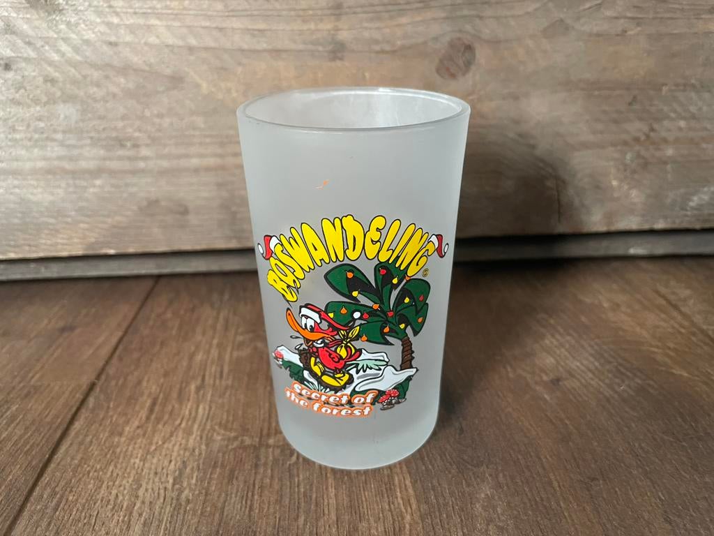 Boswandeling glas, Verzamelen, Glas en Borrelglaasjes, Ophalen of Verzenden, Zo goed als nieuw