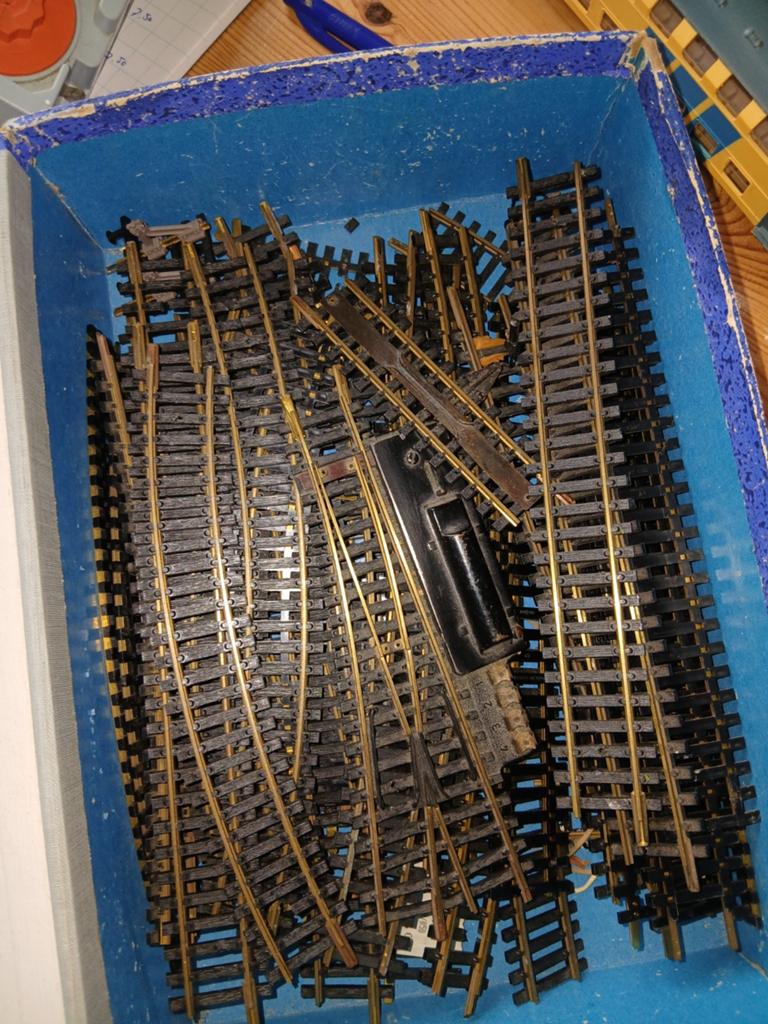 Modelspoor Fleischmann rails trein wagons, Hobby en Vrije tijd, Modeltreinen | H0, Gelijkstroom, Fleischmann, Ophalen of Verzenden