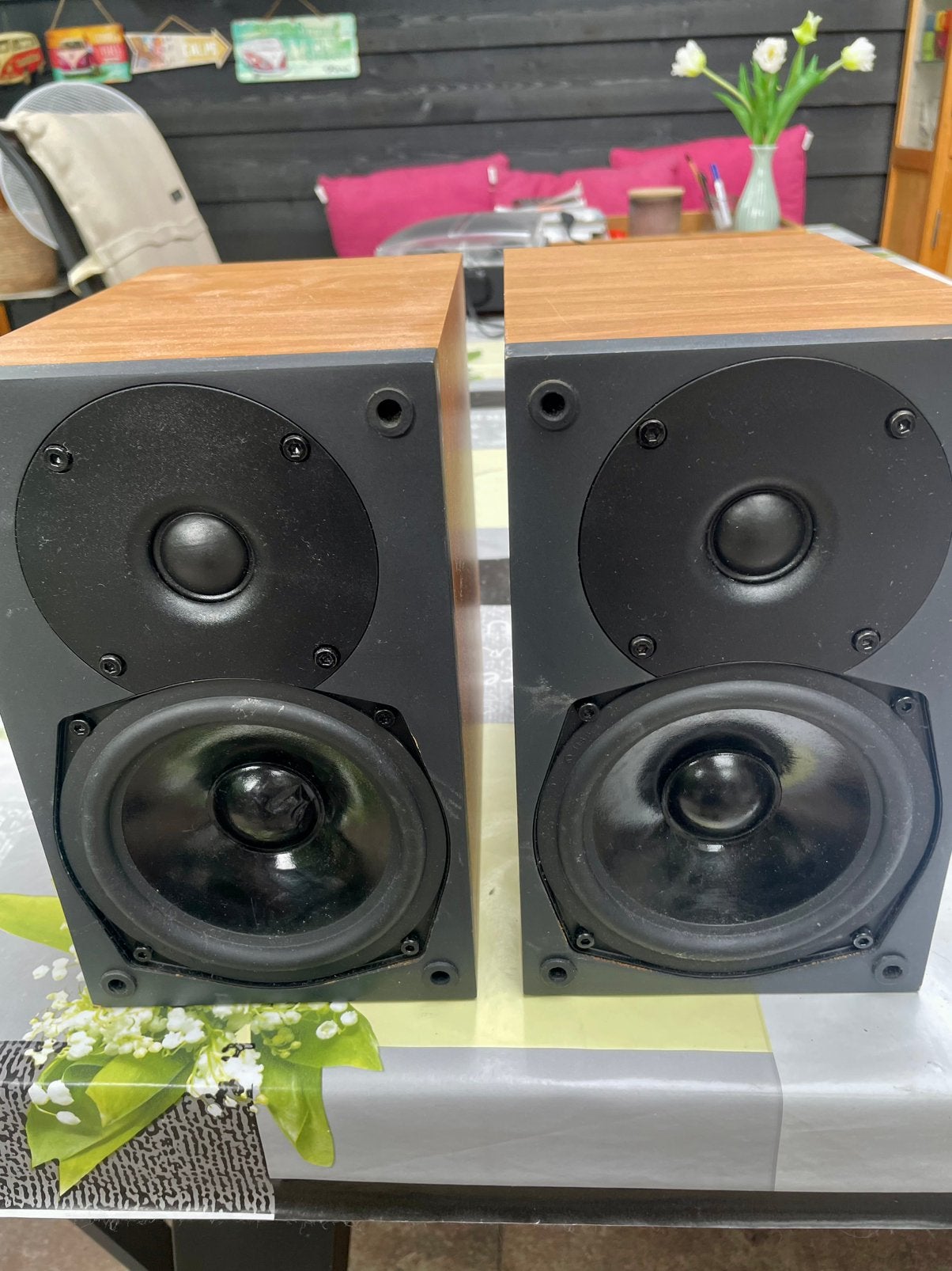 Set TEAC 90W boxen, Ophalen of Verzenden, Zo goed als nieuw, Minder dan 60 watt, Overige merken