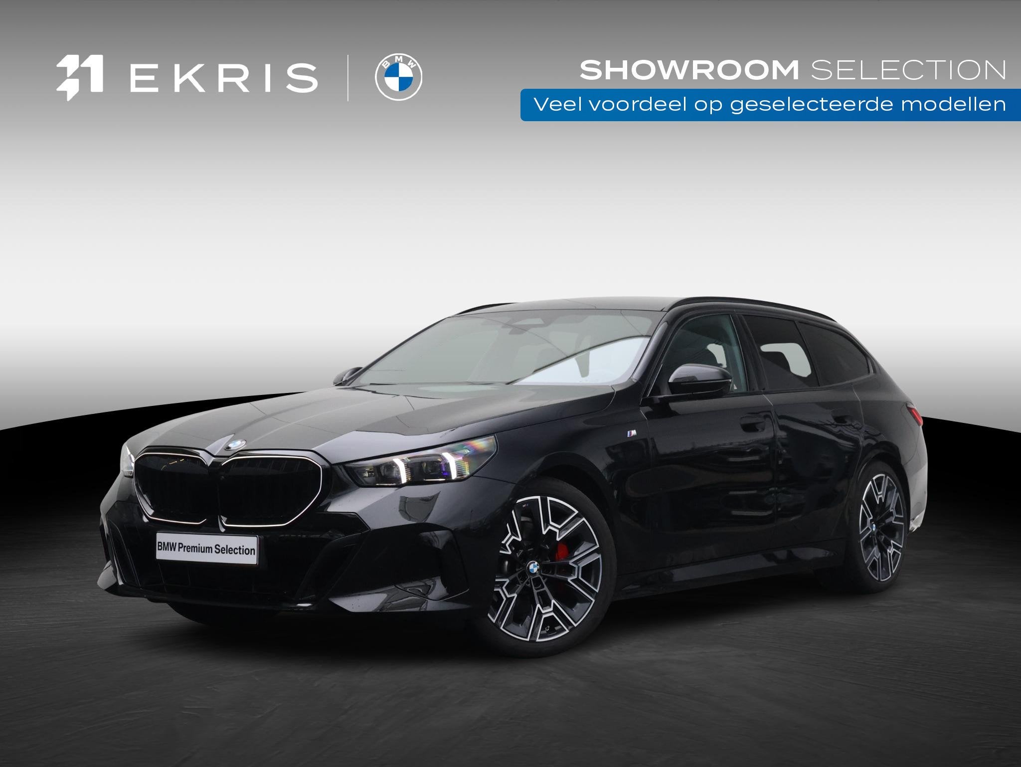 BMW 5-serie Touring 520i M Sportpakket Pro | Verwarmd Stuurw, Auto's, 1998 cc, Gebruikt, 4 cilinders, Zwart