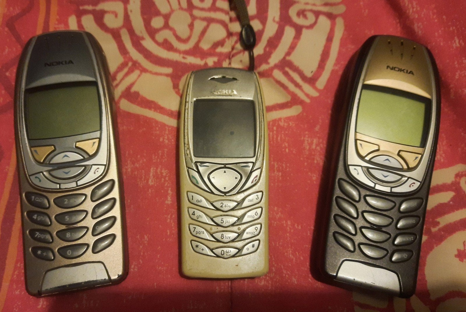 partij nokia's te koop 6310i / 6100, Ophalen, Zwart